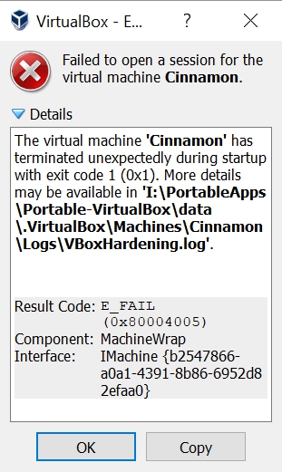 Virtualbox codes download